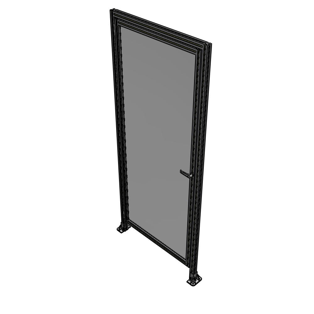 G1-2400-1020-0150-EYPTA GUARDING PANEL 2400MM TALL X 1020MM WIDE 1/4'' POLYCARBONATE