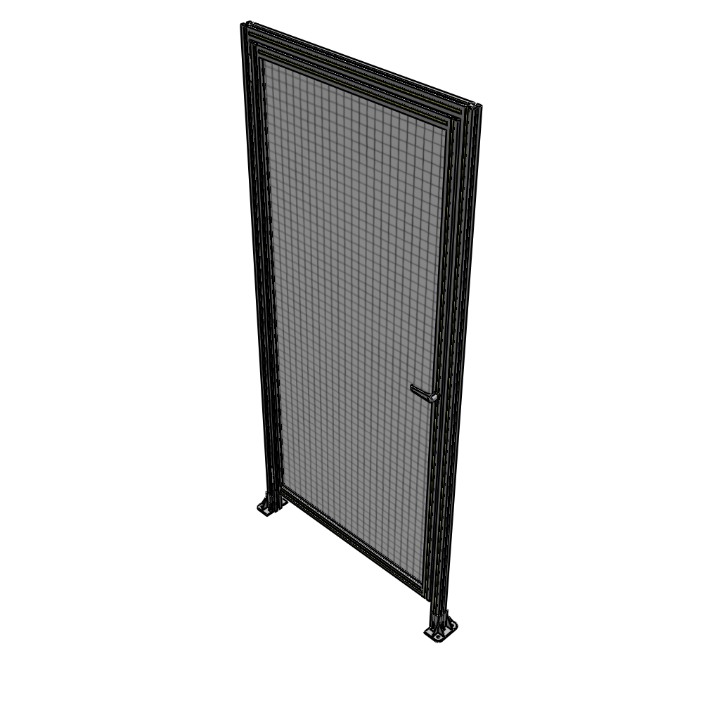 G1-2400-1100-0150-EYMTK GUARDING PANEL 2400MM TALL X 1100MM WIDE 1'' MESH