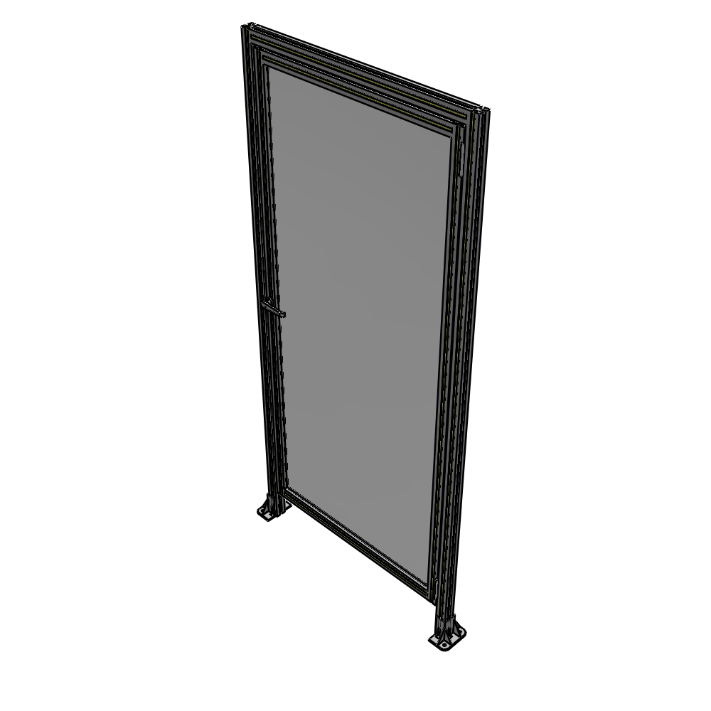G2-2135-1000-0150-EYPTA GUARDING PANEL 2135MM TALL X 1000MM WIDE 1/4'' POLYCARBONATE