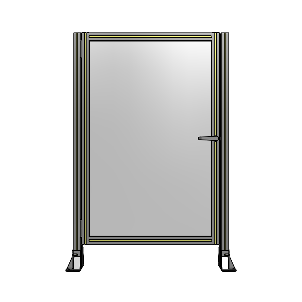 G5-1400-0920-0150-EYPTA GUARDING PANEL 1400MM TALL X 920MM WIDE 1/4'' POLYCARBONATE
