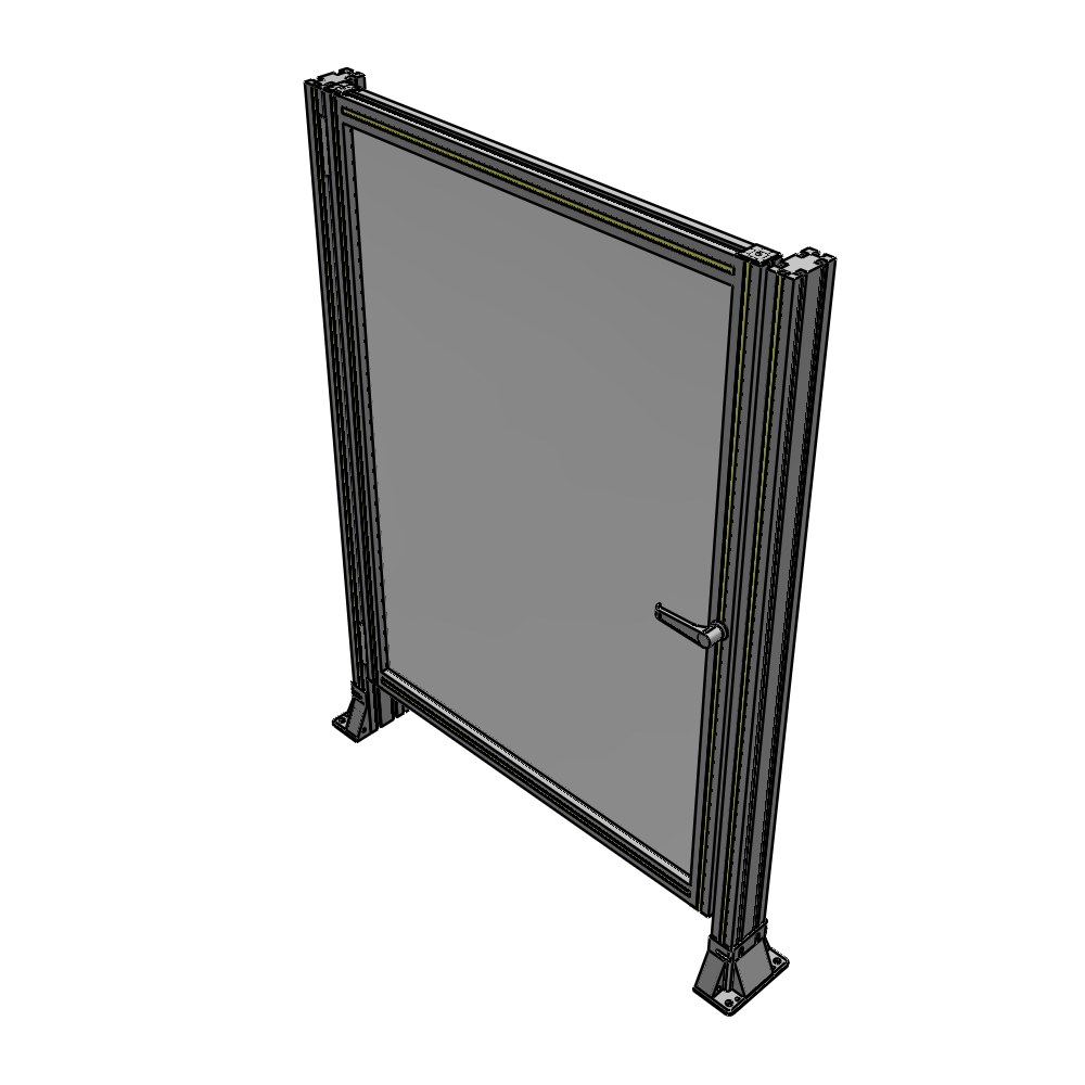 G5-1400-1020-0150-EYPTK GUARDING PANEL 1400MM TALL X 1020MM WIDE 1/4'' POLYCARBONATE