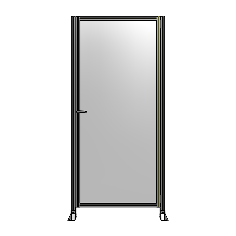 G6-2400-1100-0150-EYPTK GUARDING PANEL 2400MM TALL X 1100MM WIDE 1/4'' POLYCARBONATE