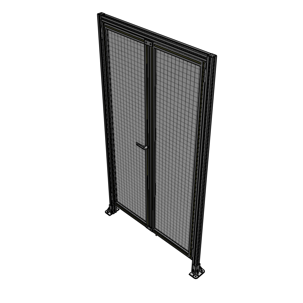 J1-2135-1200-0150-TYMTK GUARDING PANEL 2135MM TALL X 1200MM WIDE 1" MESH