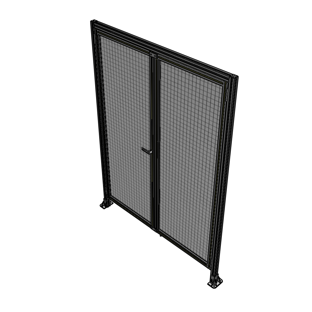 J1-2135-1600-0150-TYMTK GUARDING PANEL 2135MM TALL X 1600MM WIDE 1" MESH