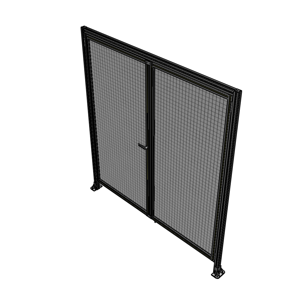 J1-2135-2000-0150-TYMTA GUARDING PANEL 2135MM TALL X 2000MM WIDE 1" MESH