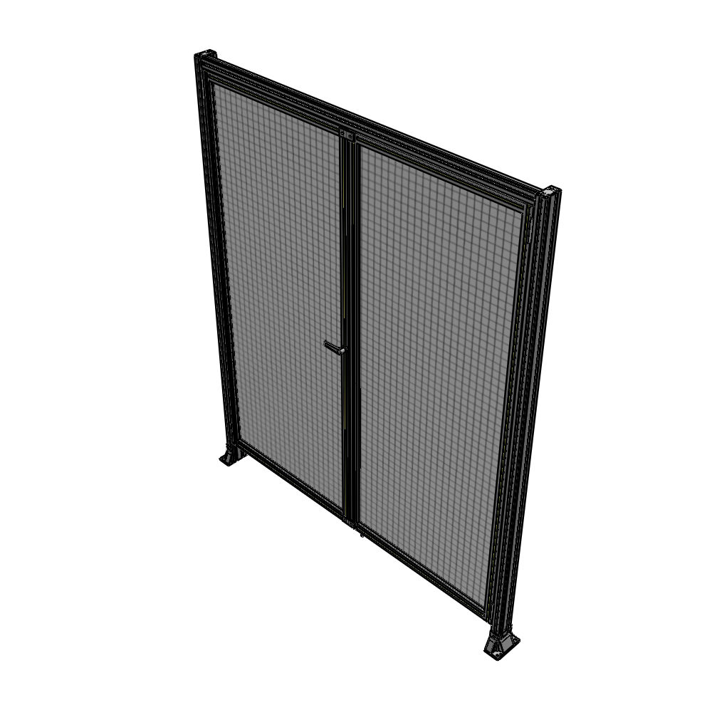 J3-2400-2000-0150-TYMTA GUARDING PANEL 2400MM TALL X 2000MM WIDE 1" MESH
