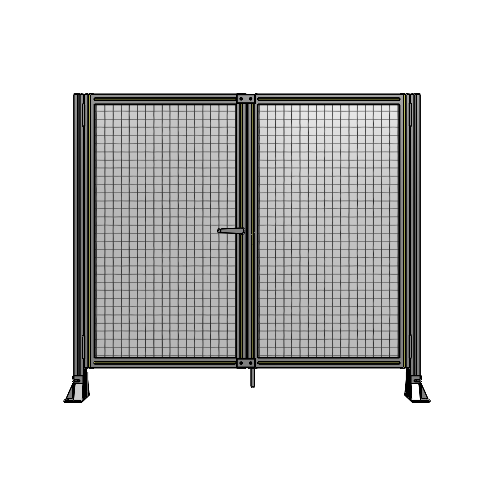 J4-1400-1600-0150-TYMTK GUARDING PANEL 1400MM TALL X 1600MM WIDE 1" MESH