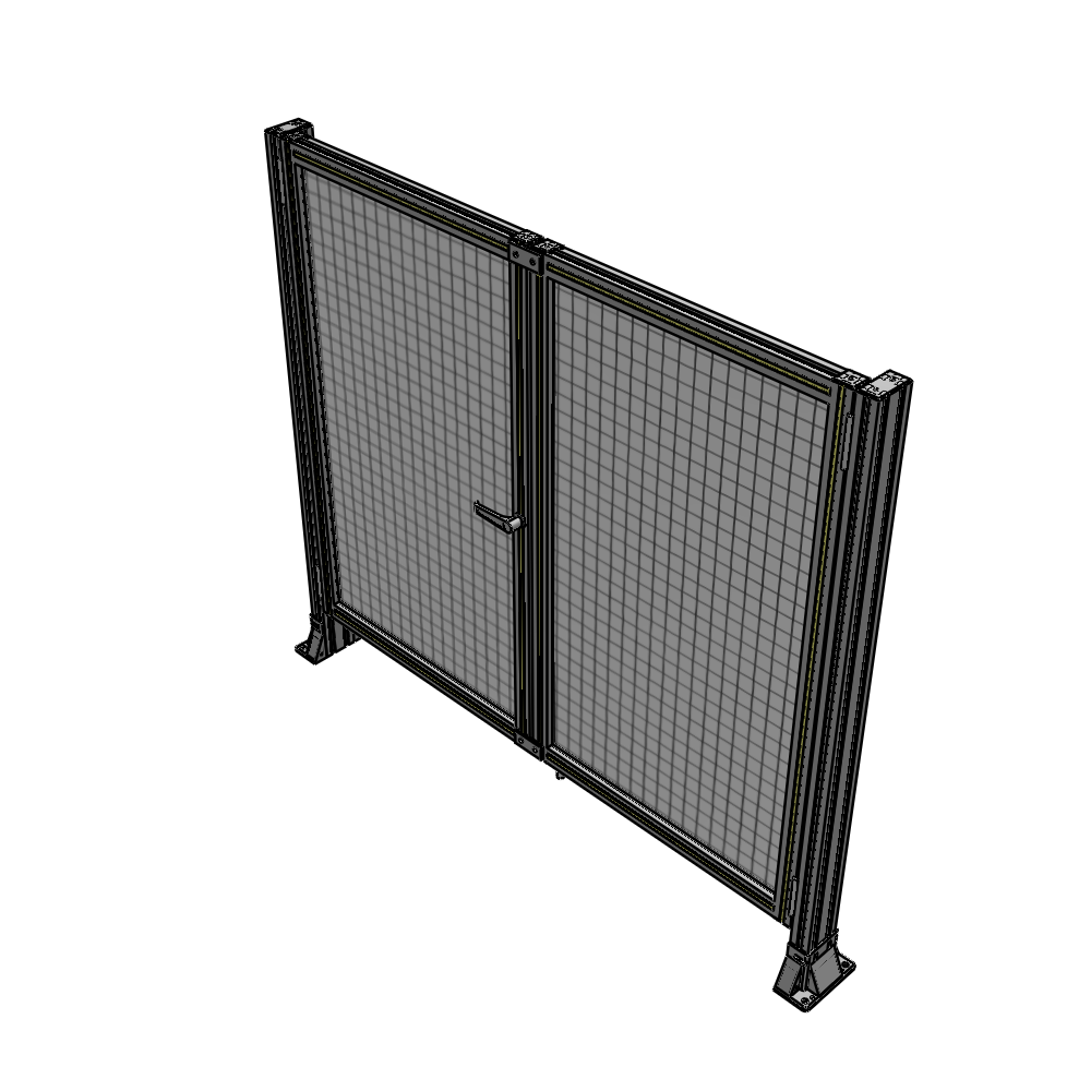 J4-1400-1600-0150-TYMTK GUARDING PANEL 1400MM TALL X 1600MM WIDE 1" MESH