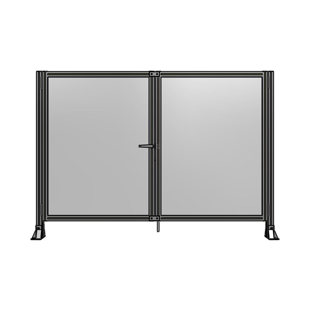 J4-1400-2000-0150-TYPTK GUARDING PANEL 1400MM TALL X 2000MM WIDE 1/4'' POLYCARBONATE