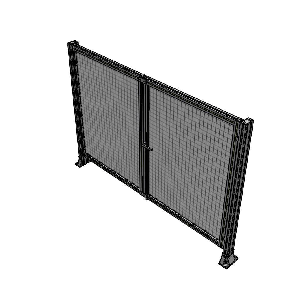 J4-1400-2000-0150-UYMTA GUARDING PANEL 1400MM TALL X 2000MM WIDE 1" MESH
