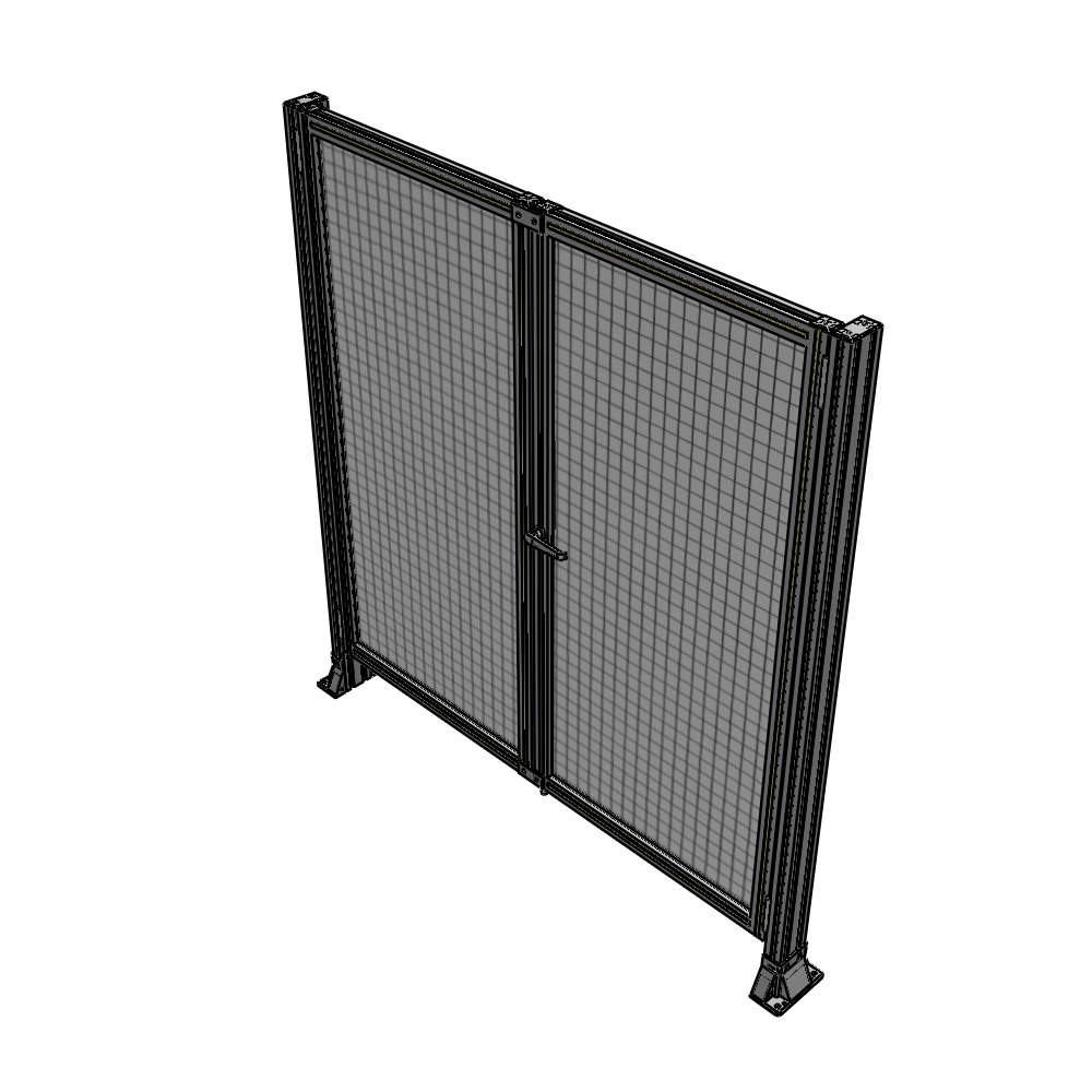 J4-1700-1600-0150-UYMTK GUARDING PANEL 1700MM TALL X 1600MM WIDE 1" MESH