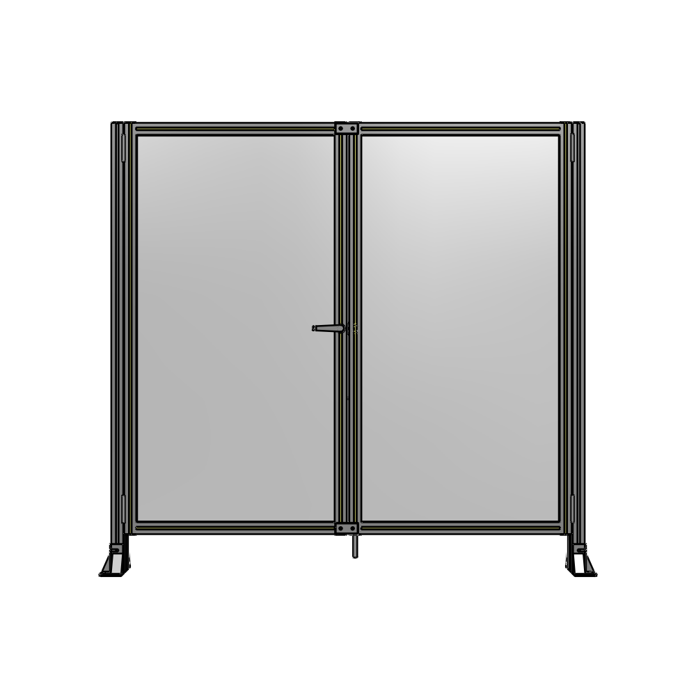 J4-1700-1800-0150-TYPTK GUARDING PANEL 1700MM TALL X 1800MM WIDE 1/4'' POLYCARBONATE