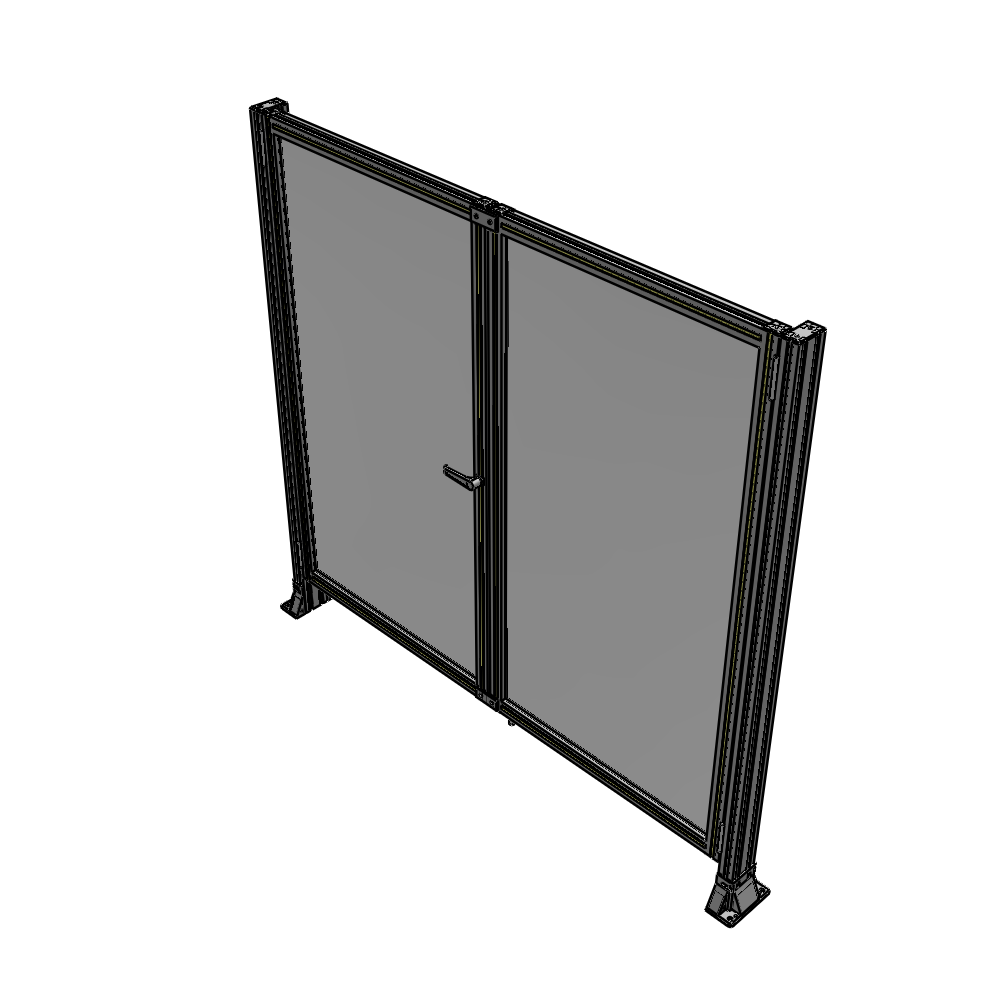 J4-1700-1800-0150-TYPTK GUARDING PANEL 1700MM TALL X 1800MM WIDE 1/4'' POLYCARBONATE