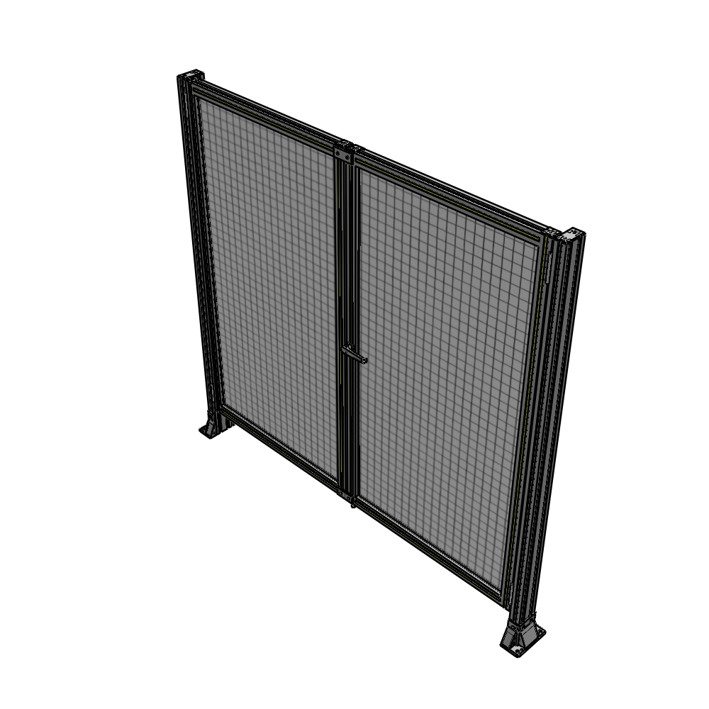 J4-1700-1800-0150-UYMTA GUARDING PANEL 1700MM TALL X 1800MM WIDE 1" MESH