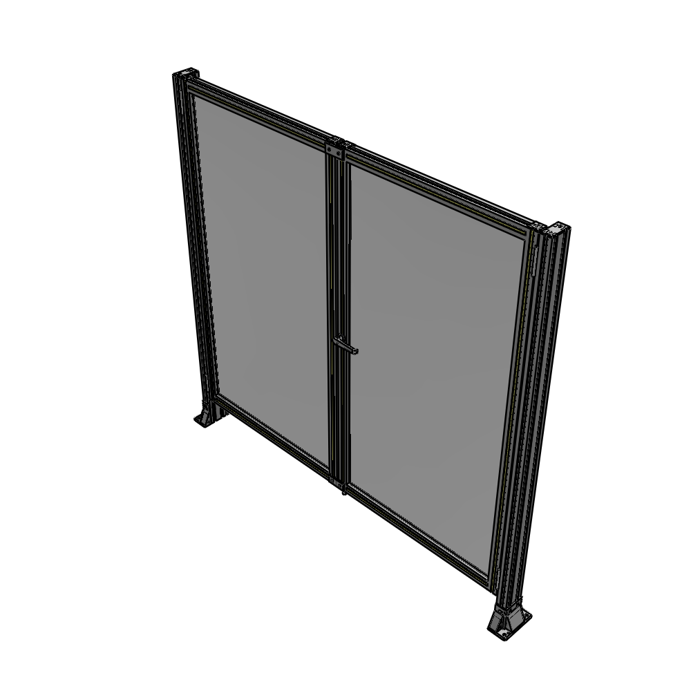 J4-1700-1800-0150-UYPTA GUARDING PANEL 1700MM TALL X 1800MM WIDE 1/4'' POLYCARBONATE