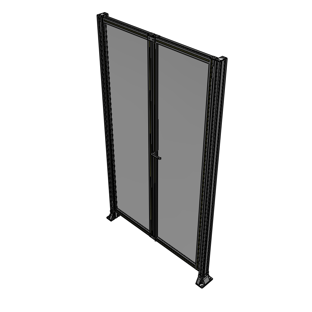 J4-2400-1400-0150-UYPTA GUARDING PANEL 2400MM TALL X 1400MM WIDE 1/4'' POLYCARBONATE