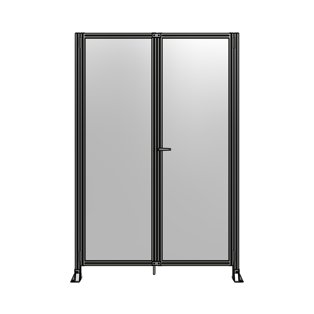 J4-2400-1600-0150-UYPTA GUARDING PANEL 2400MM TALL X 1600MM WIDE 1/4'' POLYCARBONATE