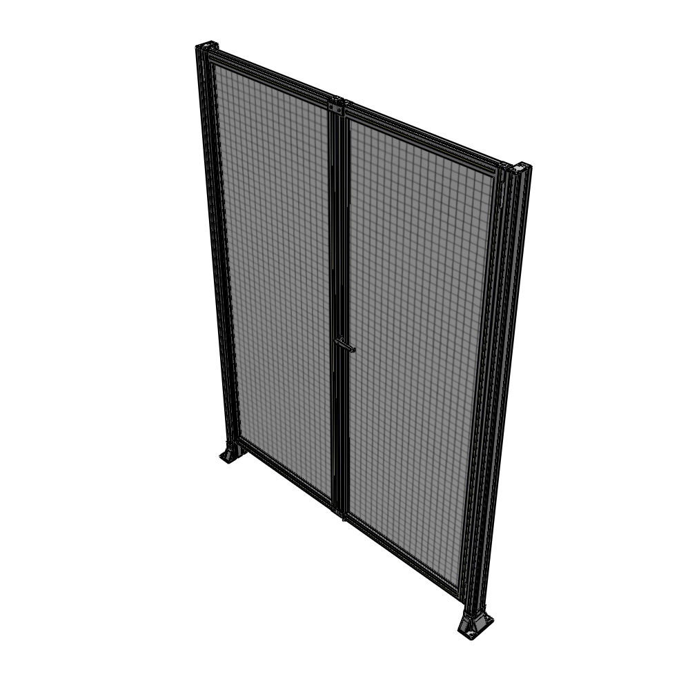 J4-2400-1800-0150-UYMTK GUARDING PANEL 2400MM TALL X 1800MM WIDE 1" MESH
