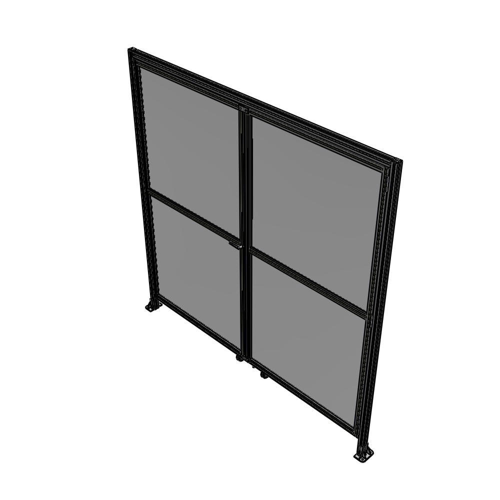 J5-2400-2400-0150-TYPTA GUARDING PANEL 2400MM TALL X 2400MM WIDE 1/4'' POLYCARBONATE