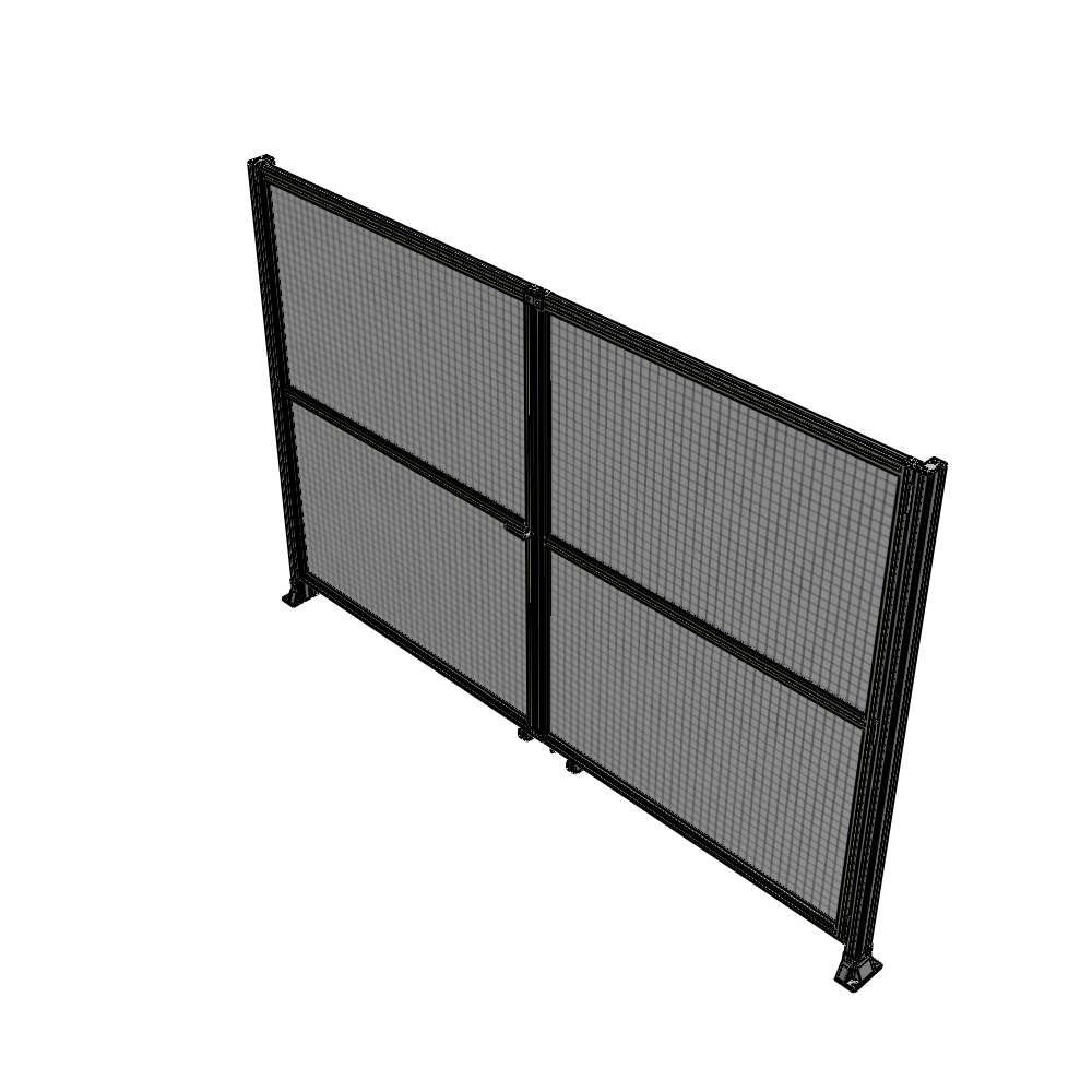 J8-2135-3200-0150-TYMTA GUARDING PANEL 2135MM TALL X 3200MM WIDE 1" MESH