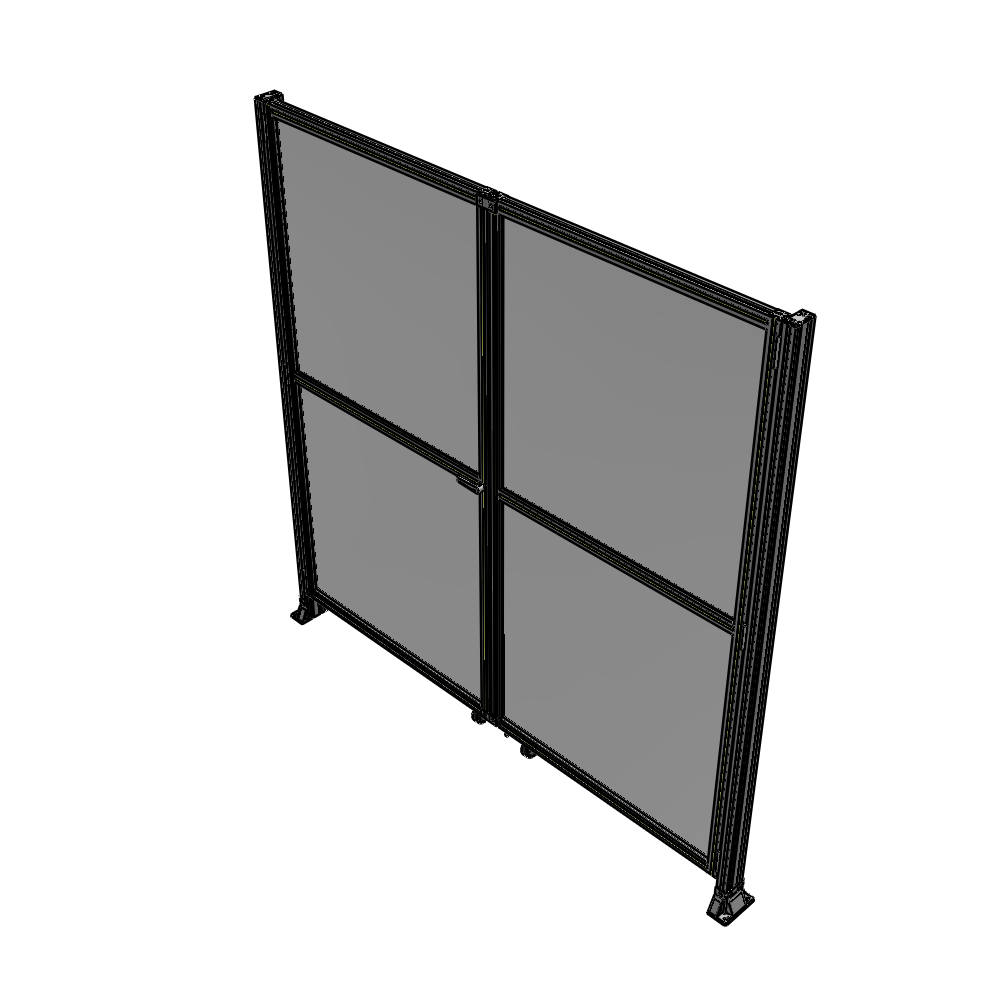 J8-2400-2400-0150-TYPTA GUARDING PANEL 2400MM TALL X 2400MM WIDE 1/4'' POLYCARBONATE