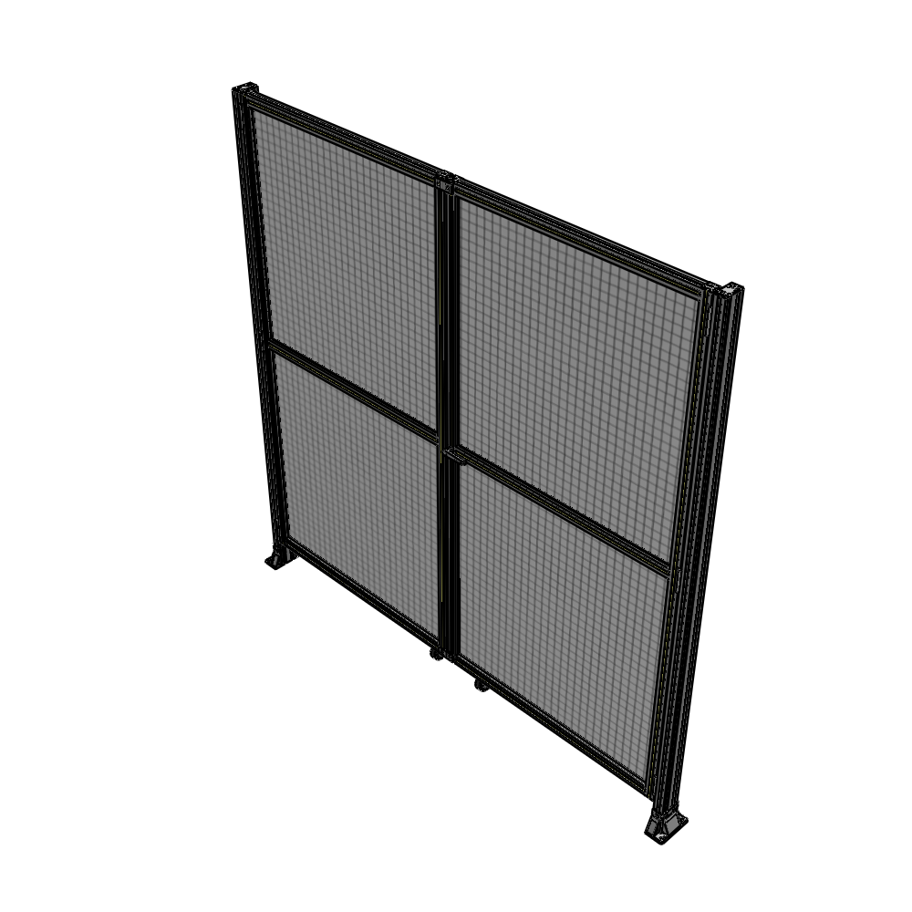 J8-2400-2400-0150-UYMTK GUARDING PANEL 2400MM TALL X 2400MM WIDE 1" MESH