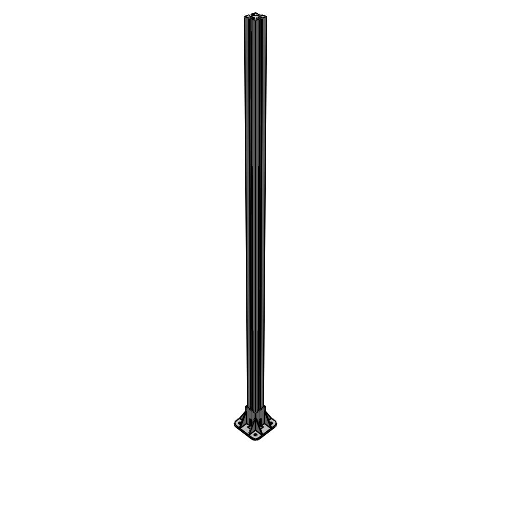 K1-1700-ZFA GUARDING POST 45 MM WIDE X 45 MM DEEP X 1700 MM TALL