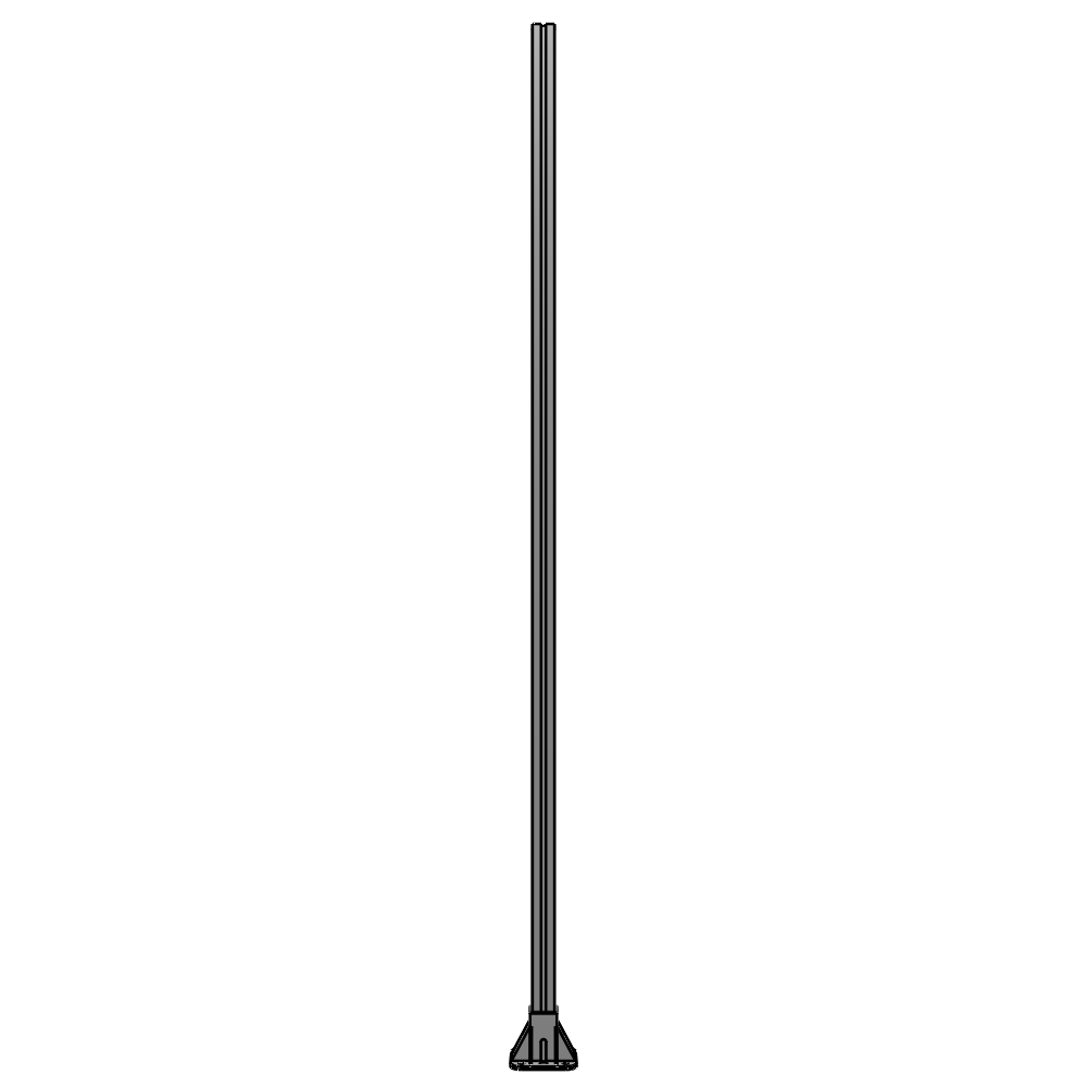 K1-2135-ZFA GUARDING POST 45 MM WIDE X 45 MM DEEP X 2135 MM TALL