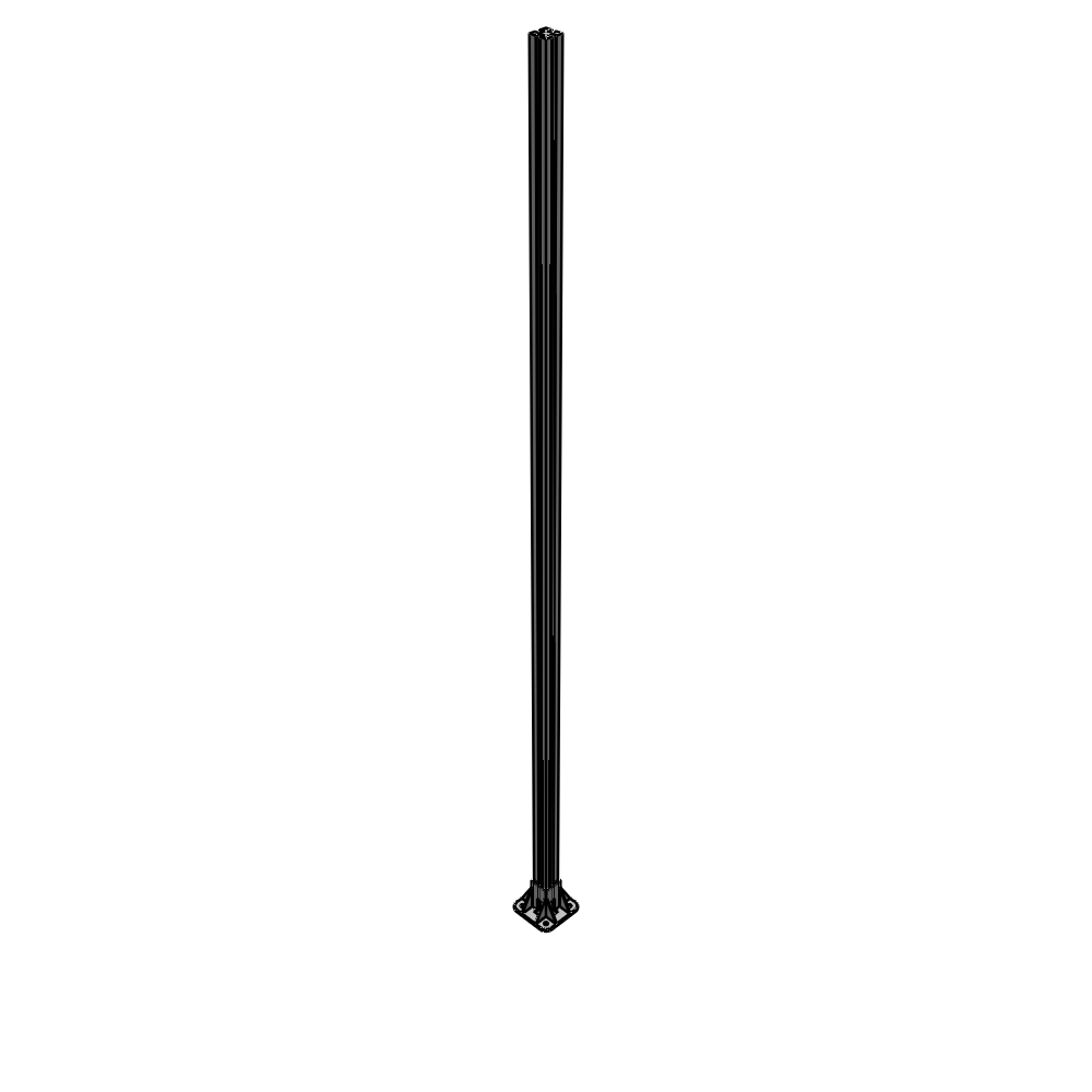 K1-2400-ZFA GUARDING POST 45 MM WIDE X 45 MM DEEP X 2400 MM TALL