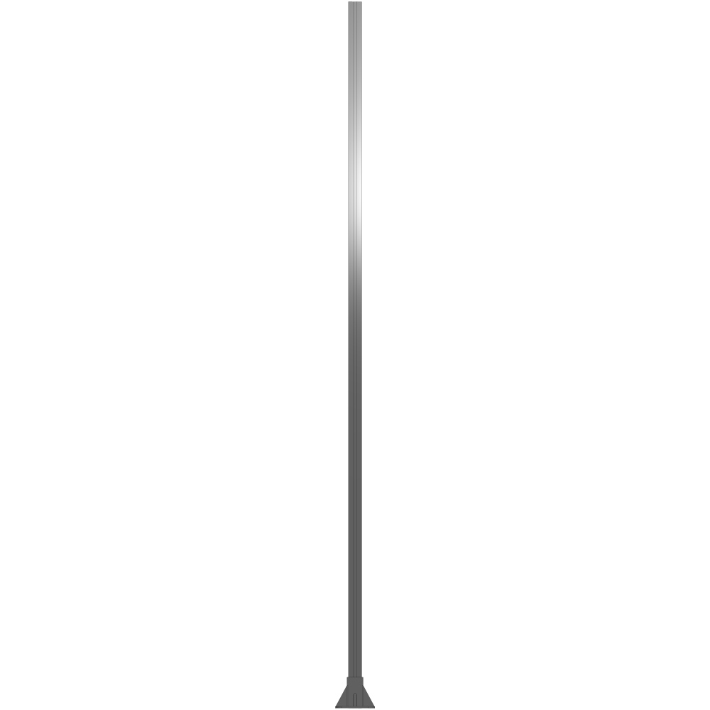 K2-2400-ZFA GUARDING POST 45 MM WIDE X 90 MM DEEP X 2400 MM TALL