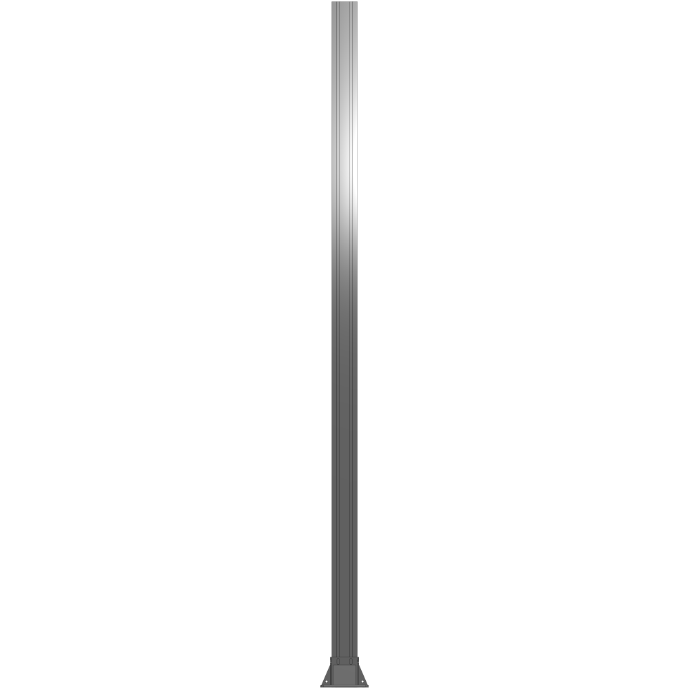 K3-2400-ZFA GUARDING POST 90 MM WIDE X 90 MM DEEP X 2400 MM TALL