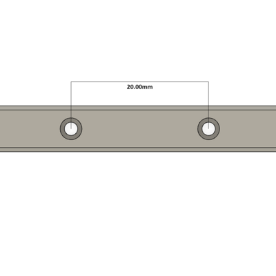 LSH30BK-F1N-N-D-M6 AIRTAC PROFILE RAIL BEARING<br>LSH 30MM SERIES, NORMAL ACCURACY WITH NO PRELOAD (D) STANDARD, TOP MOUNTING FLANGE - NORMAL BODY