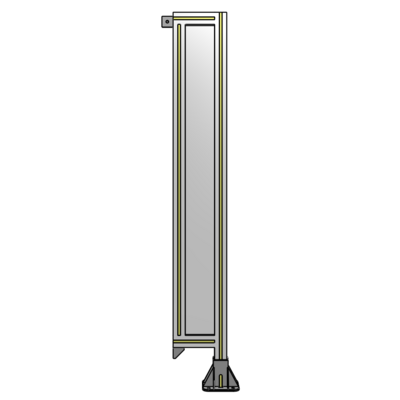 GUARDING PANEL 1400MM TALL X 200MM WIDE 1/4'' POLYCARBONATE