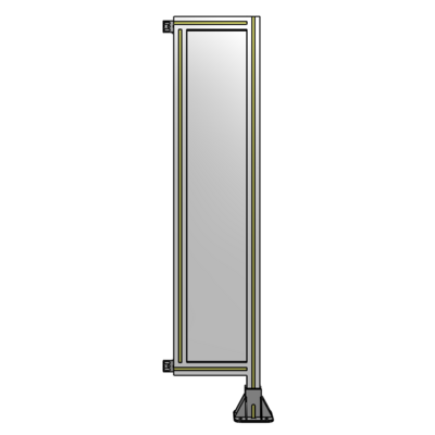 GUARDING PANEL 1400MM TALL X 300MM WIDE 1/4'' POLYCARBONATE