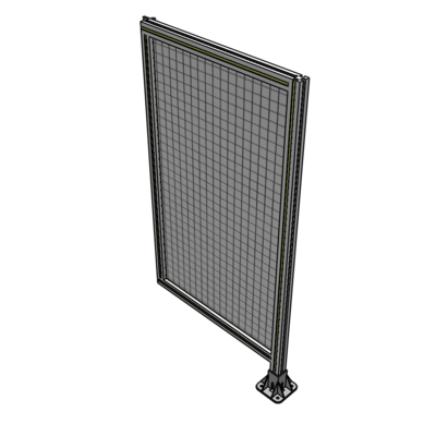 A2-1400-0750-0150-HYMFA GUARDING PANEL 1400MM TALL X 750MM WIDE 1'' MESH
