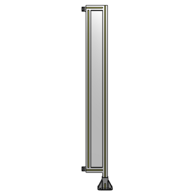 GUARDING PANEL 1700MM TALL X 200MM WIDE 1/4'' POLYCARBONATE