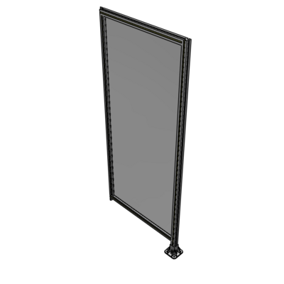 A2-2135-0900-0150-TYPFK GUARDING PANEL 2135MM TALL X 900MM WIDE 1/4'' POLYCARBONATE