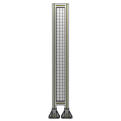 GUARDING PANEL 1400MM TALL X 200MM WIDE 1'' MESH