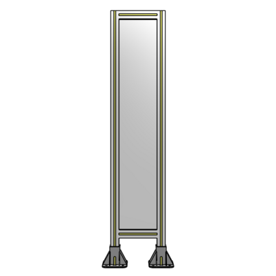 GUARDING PANEL 1400MM TALL X 300MM WIDE 1/4'' POLYCARBONATE