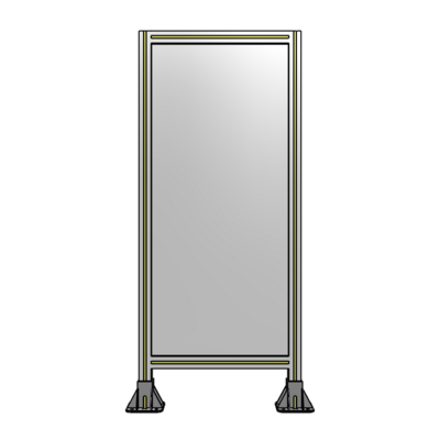 GUARDING PANEL 1400MM TALL X 600MM WIDE 1/4'' POLYCARBONATE