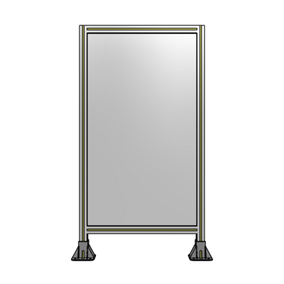 GUARDING PANEL 1400MM TALL X 750MM WIDE 1/4'' POLYCARBONATE