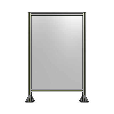 GUARDING PANEL 1400MM TALL X 900MM WIDE 1/4'' POLYCARBONATE