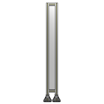 GUARDING PANEL 1700MM TALL X 200MM WIDE 1/4'' POLYCARBONATE