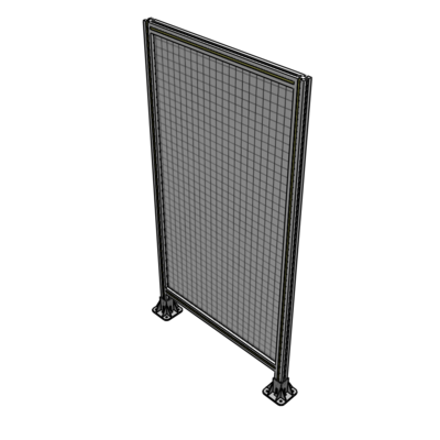 A3-1700-0900-0150-ZYMFA GUARDING PANEL 1700MM TALL X 900MM WIDE 1'' MESH