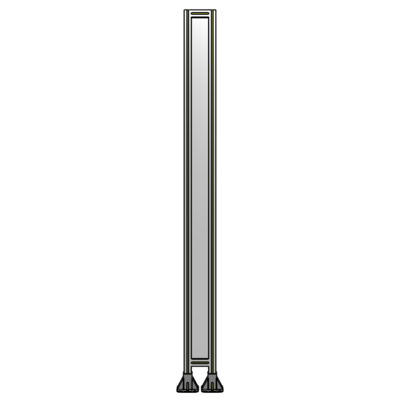 GUARDING PANEL 2400MM TALL X 200MM WIDE 1/4'' POLYCARBONATE