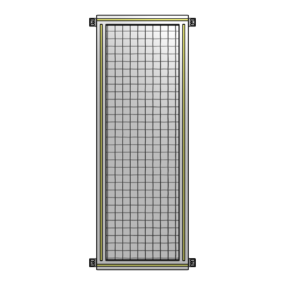 GUARDING PANEL 1400MM TALL X 450MM WIDE 1'' MESH