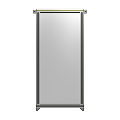 GUARDING PANEL 1400MM TALL X 600MM WIDE 1/4'' POLYCARBONATE