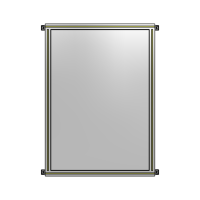 GUARDING PANEL 1400MM TALL X 900MM WIDE 1/4'' POLYCARBONATE
