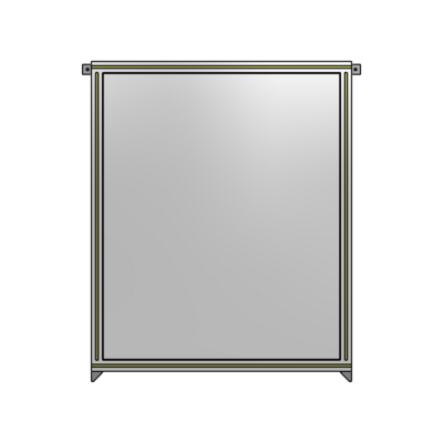 GUARDING PANEL 1400MM TALL X 1050MM WIDE 1/4'' POLYCARBONATE