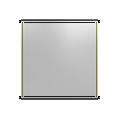 GUARDING PANEL 1400MM TALL X 1200MM WIDE 1/4'' POLYCARBONATE